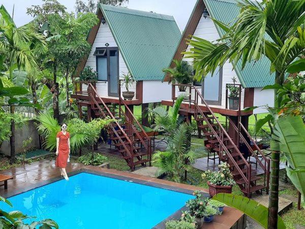 Hung Phat Bungalow Phong Nha Exterior photo